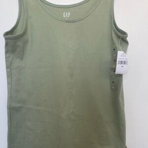GAP Olive Sleeveless Top